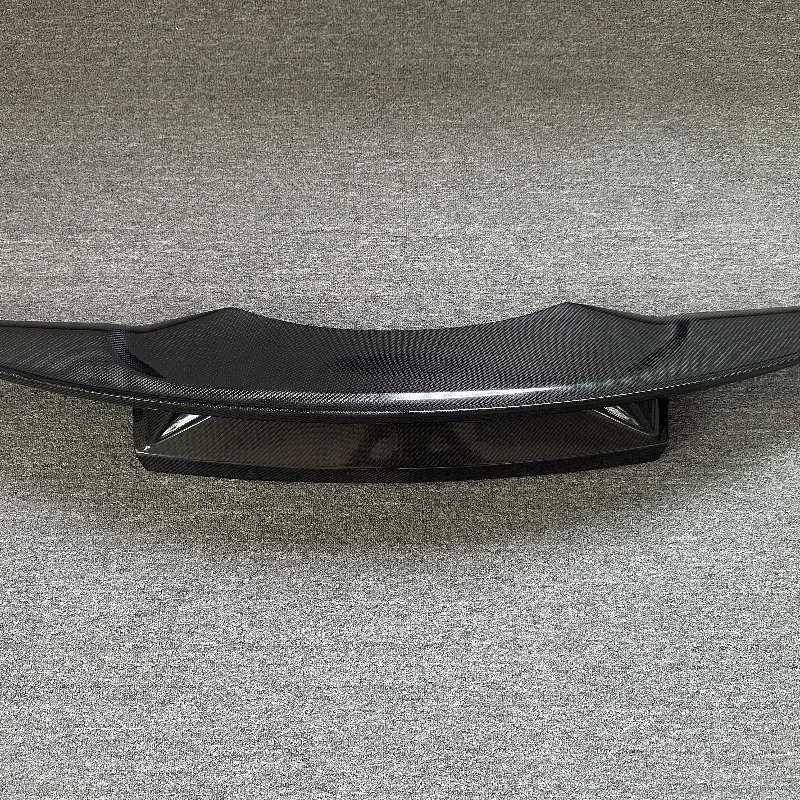 P7 Style Tail Carbon Fiber Rear Spoiler Body Kit Decorative Accessories for  F-TYPE Upgrade